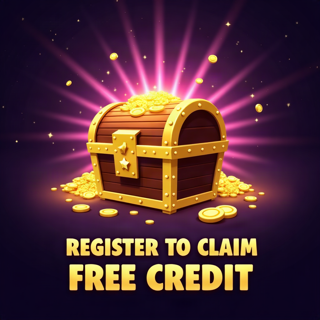 Register to claim free credit